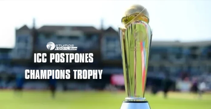 ICC Champions Trophy Schedule Announcement