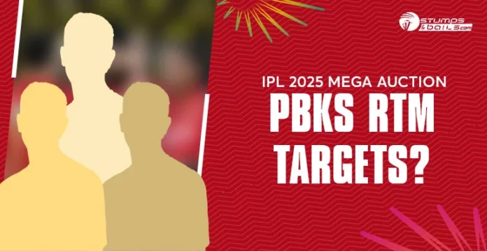 Punjab Kings RTM Targets