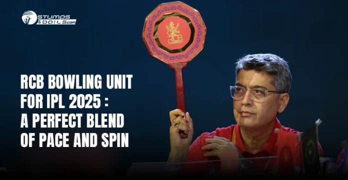 RCB Bowling Unit for IPL 2025