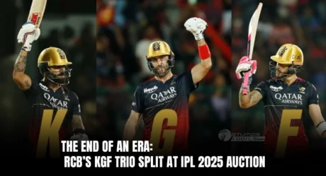 The End of an Era: RCB’s KGF Trio Split at IPL 2025 Auction