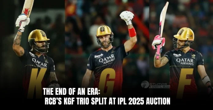 RCB KGF Trio Split IPL 2025 Auction