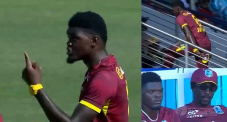 Why did Alzarri Joseph leave the field in anger during WI vs ENG 3rd ODI?  