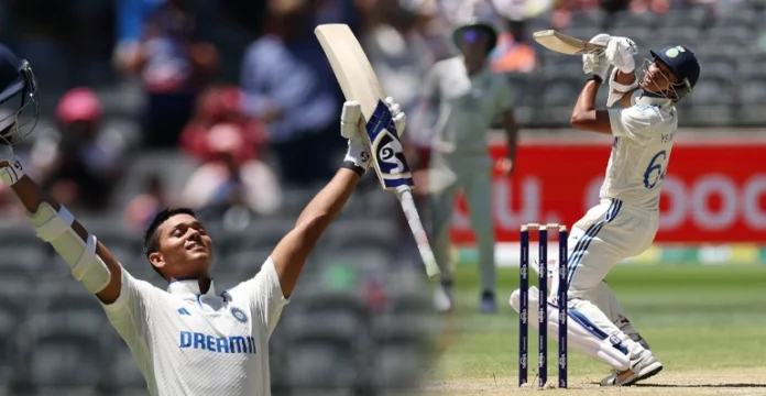 Yashasvi Jaiswal Batting in IND vs AUS Test