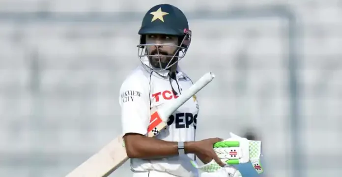 Babar Azam performance in Test cricket