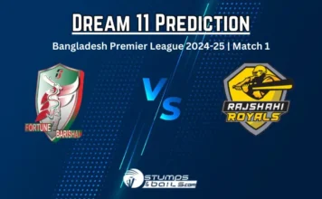 FBA vs DBR Dream11 Prediction for Bangladesh Premier League, 2024-25, Match 1 FBA vs DBR 1st Match Dream11 Prediction