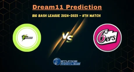 THU vs SIX Dream11 Prediction, Fantasy Cricket Tips For Big Bash League 2024-25 – 8th Match