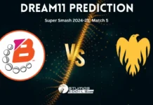 ND vs WF Dream11 Prediction, Fantasy Tips for Super Smash 2024-25, Match 5 ND vs WF 5th Match Dream11 Prediction