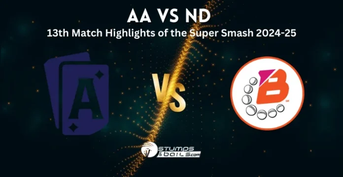 AA vs ND 13th Match Highlights