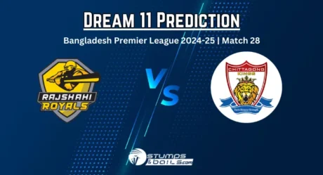 DBR vs CHK Dream11 Prediction, Fantasy Cricket Tips For Bangladesh Premier League 2024-25 – 28th Match