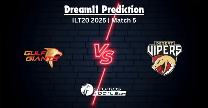 GG vs DV Dream11 Prediction