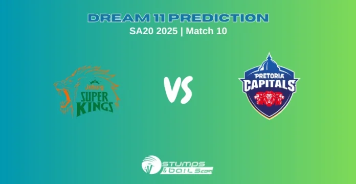 JSK vs PC 10th Match Dream11 Prediction