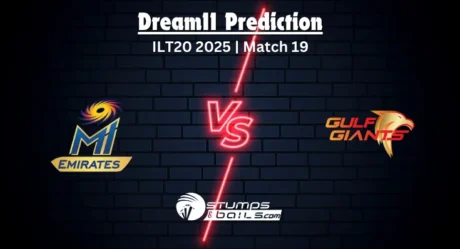 MIE vs GG Dream11 Prediction for International League Cricket 2025, Match 19