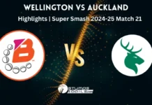 ND vs CS 21st Match Highlights