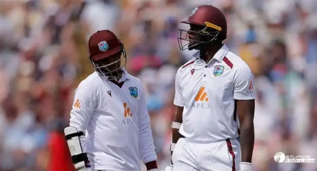 Jayden Seales Stunning 3-Wicket Spell Restricts Pakistan to 143/4 on Day 1