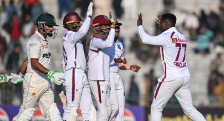 Day 2 Sees Spinners in Control, Pakistan Requires 178 to Win Second Test Against West Indies