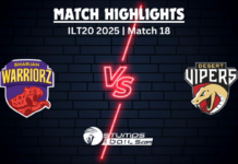 SWR vs DV Highlights