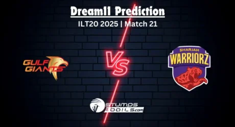 SWR vs GG Dream11 Prediction, Fantasy Cricket Tips For International League T20 2025 – 21st Match
