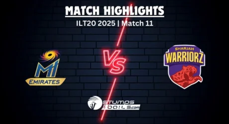 Tom Banton’s Century Powers MI Emirates to Dominant Victory Over Sharjah Warriorz