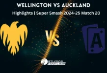 WF vs AA 20th Match Highlights