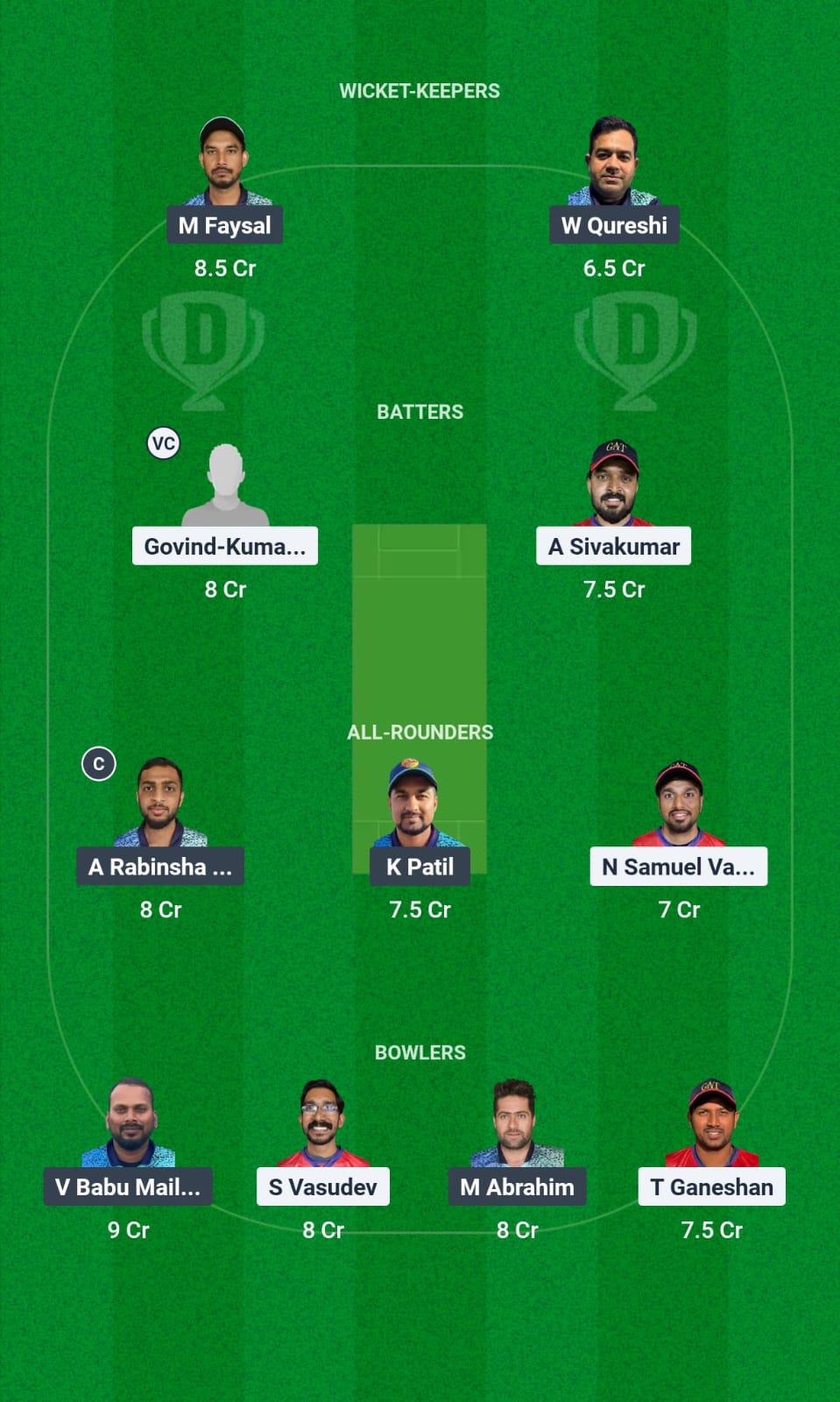 GAT vs SAF 20th Match Dream11 Prediction