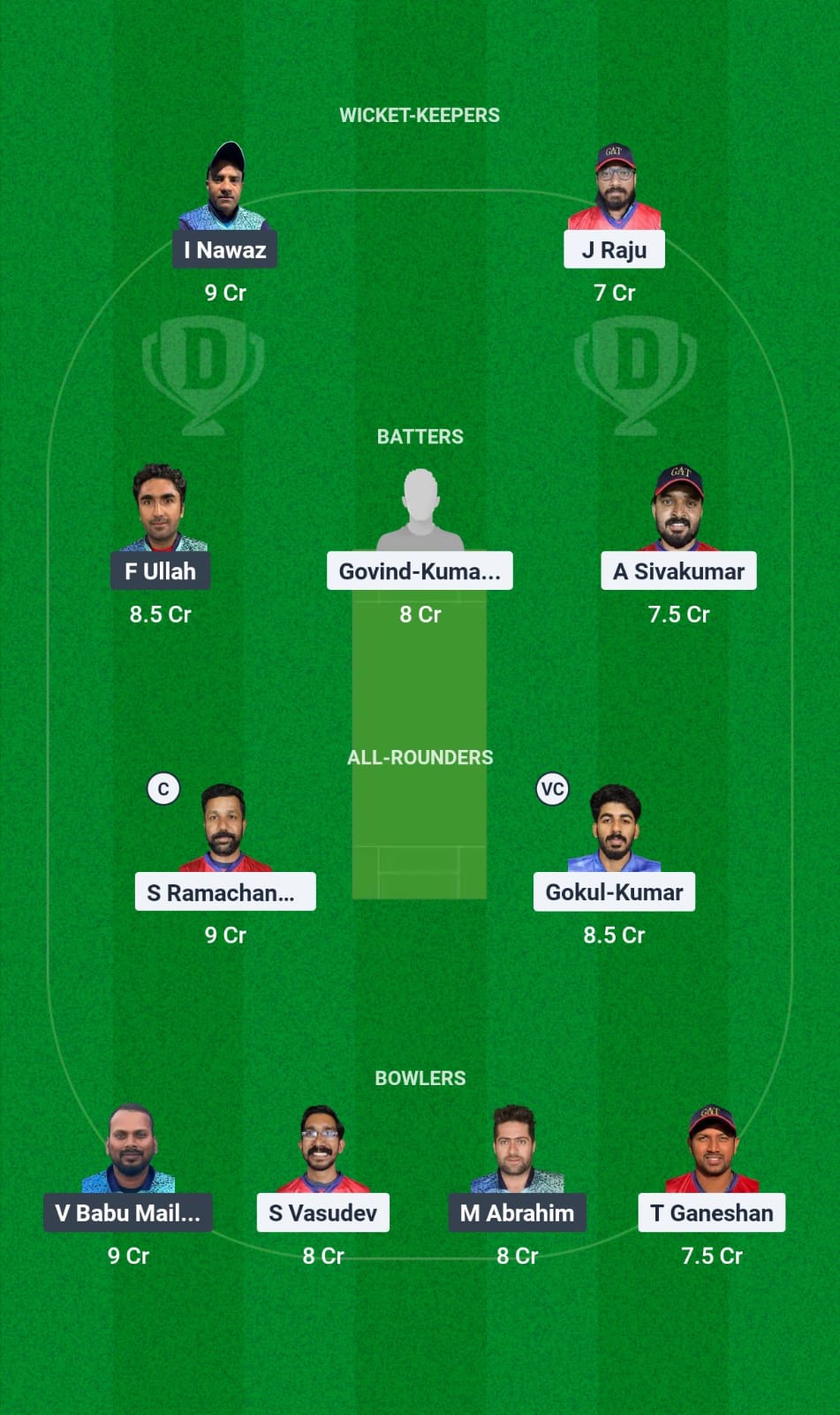 GAT vs SAF 20th Match Dream11 Prediction