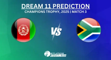 AFG vs SA Dream11 Prediction for ICC Champions Trophy, 2025, Match 3