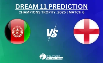 AFG vs ENG Dream11 Prediction: ICC Champions Trophy Match 8 Fantasy Cricket Tips and Picks Afghanistan vs England Dream11 Prediction