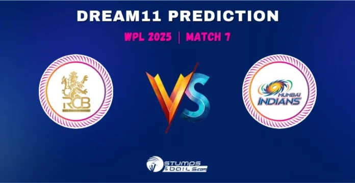 BLR-W vs MUM-W 7th Match Dream11 Prediction