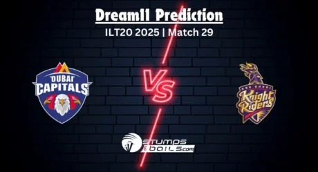 DC vs ADKR Dream11 Prediction, Fantasy Cricket Tips For International League T20 2025 – 29th Match