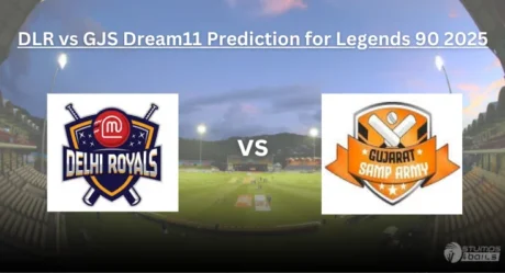DLR vs GJS Dream11 Prediction, Fantasy Cricket Tips For Legend 90 2025 -Eliminator Match