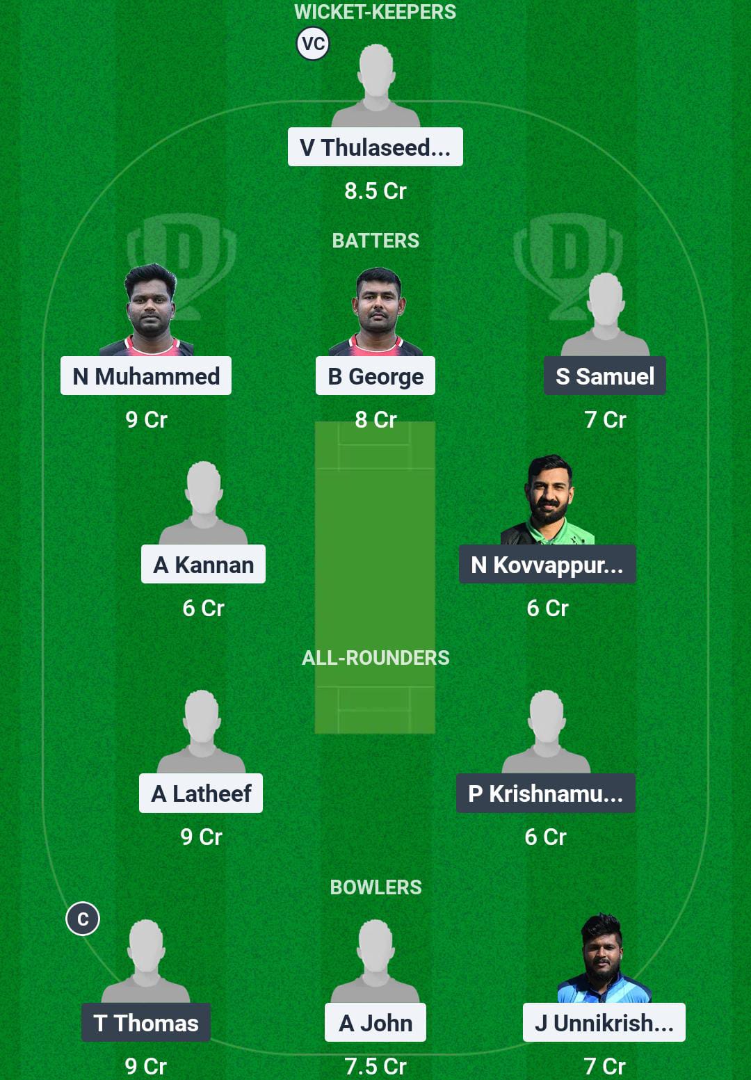 EDK vs RDS Dream11 Prediction