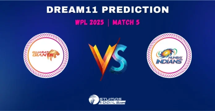 GJ-W vs MUM-W Dream11 Prediction