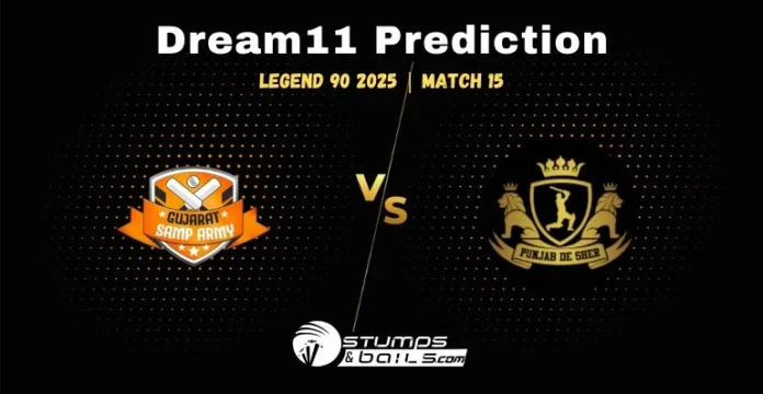 GJS vs PNS Dream11 Prediction