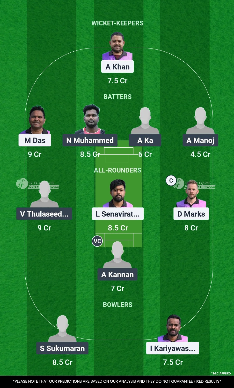 HST vs EDK Dream11 Prediction