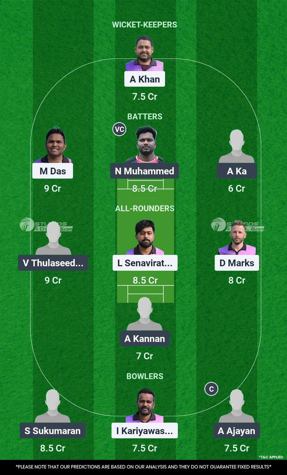 HST vs EDK Dream11 Prediction