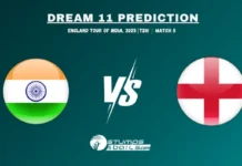 IND vs ENG Dream11 Prediction for England tour of India, 2025, 5th T20I IND vs ENG 5th T20I Match Dream11 Prediction
