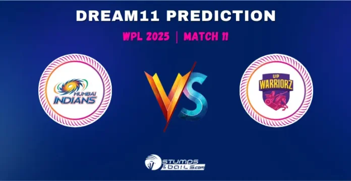 MUM-W vs UP-W Dream11 Prediction