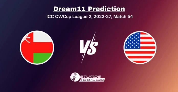 OMN vs USA Match 54 Dream11 Prediction
