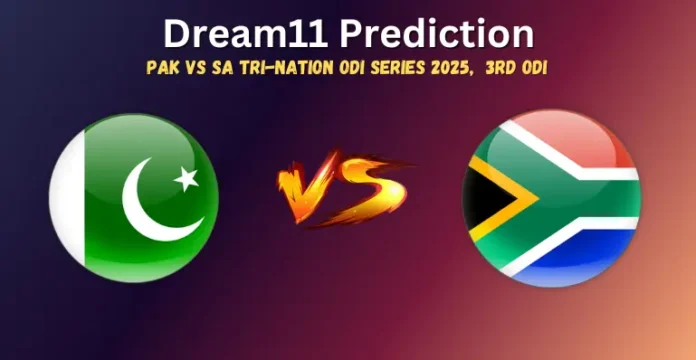 PAK vs SA Dream11 Prediction