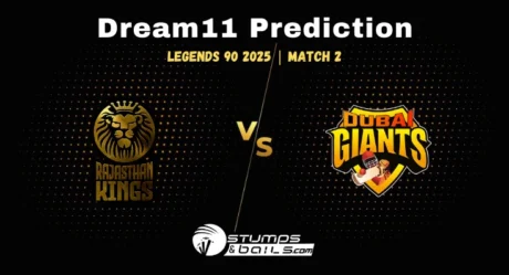 RK vs DG Dream11 Prediction, Fantasy Cricket Tips For Legends 90 2025 – 2nd Match