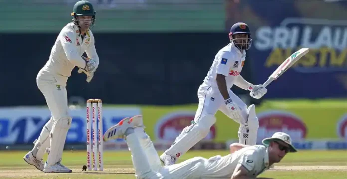 SL vs AUS 2nd Test Day 1 Highlights