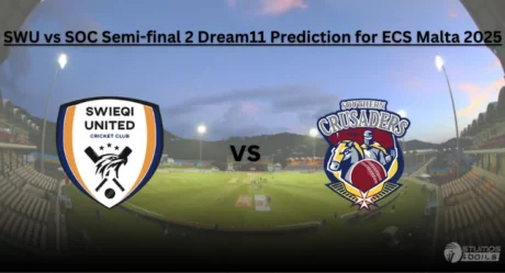 SWU vs SOC Dream11 Prediction: ECS Malta 2025 Semi-final 2 Match Details and Fantasy Team