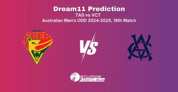 TAS vs VCT Dream11 Prediction