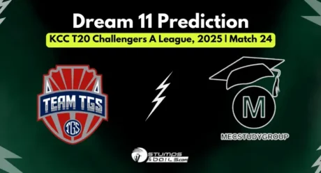 TGS vs MEC Dream11 Prediction: KCC T20 Challengers A League Match 24 Details and Fantasy Team