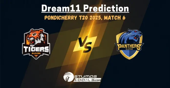 TIG vs PAN 6th Match Dream11 Prediction