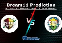 WIM vs AUM Dream11 Prediction, Fantasy Cricket Tips For International Masters League T20 2025 – 2nd Match WIM vs AUM 2nd Match Dream11 Prediction