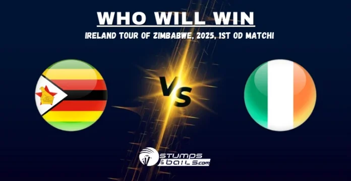 ZIM vs IRE 1st ODI Match Dream11 Prediction