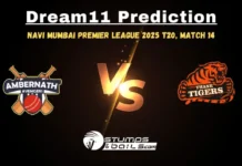AMA vs THT Dream11 Prediction, Fantasy Cricket Tips For Match 14 of Navi Mumbai Premier League T20 2025 AMA vs THT Dream11 Prediction