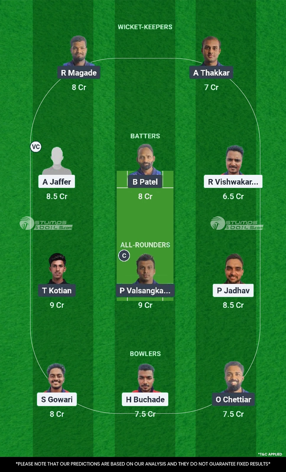 AMA vs THT Dream11 Prediction