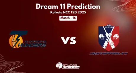 AT vs DU Dream11 Prediction Kolkata NCC T20 2025 – Match 16